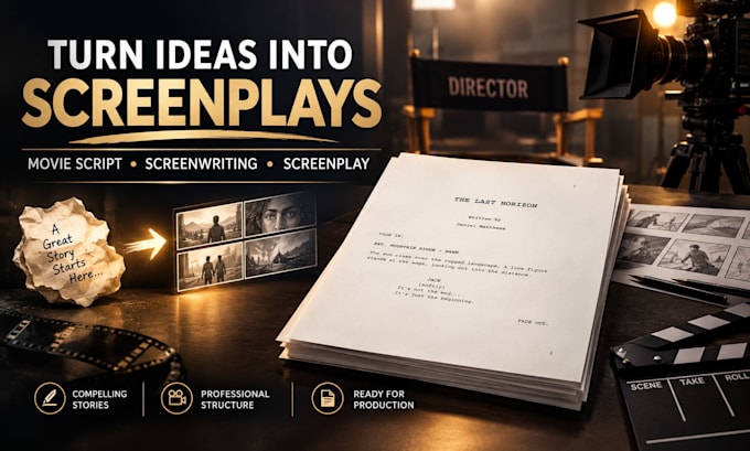do movie script writing, screenwriting, screenplay