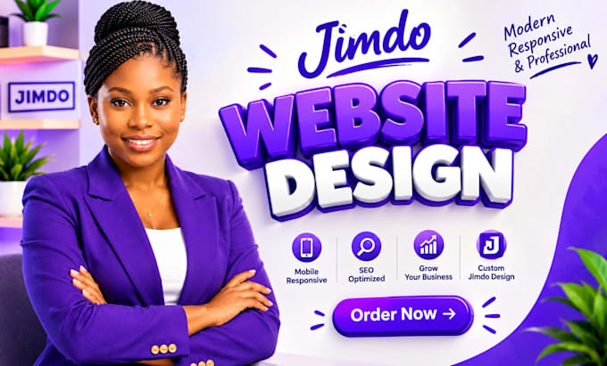 design or redesign your jimdo website with SEO optimization