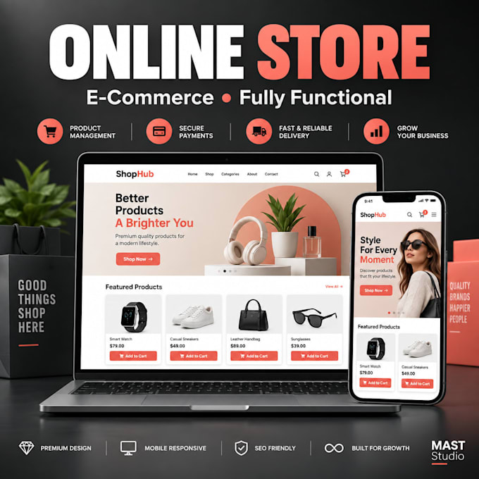 build a custom ecommerce website and online store in nextjs