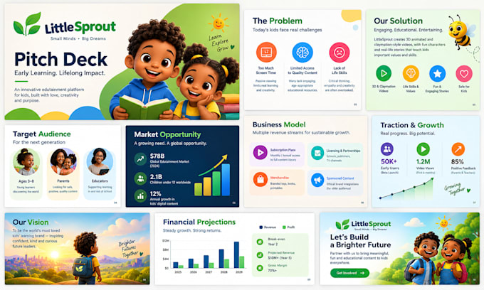 design pitch deck design