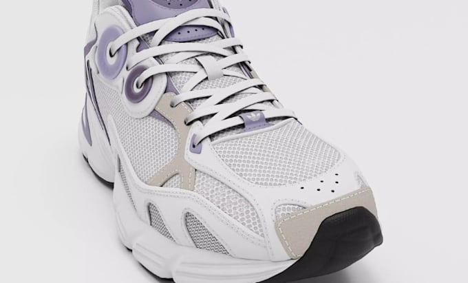 create custom 3d shoe modeling for footwear design and rendering