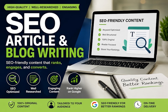 do SEO blog writing, article writing, or content writing
