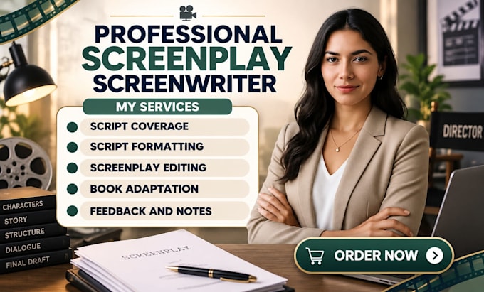 edit, proofread, and format your movie script or screenplay