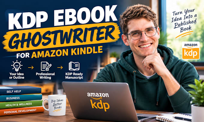 kdp ebook ghostwriter for amazon kindle books