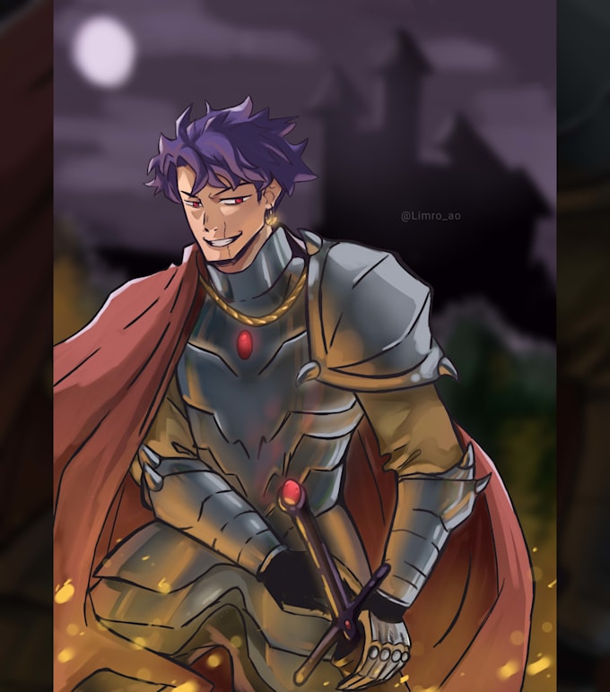 custom illustrations for novels, comics, tcgs, wallpapers, book covers