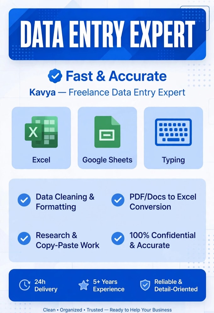 do kannada and english typing data entry work
