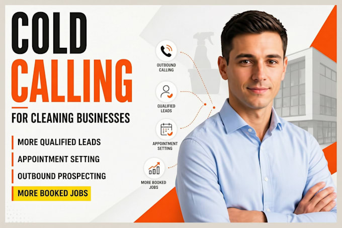 janitorial cold calling, cold caller, janitorial cleaning leads cold caller