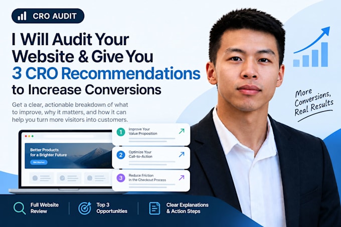 do a conversion rate optimization audit on your site