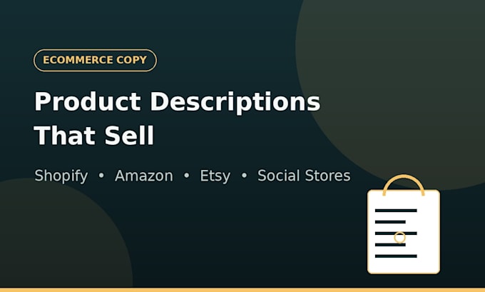 persuasive product descriptions for ecommerce stores
