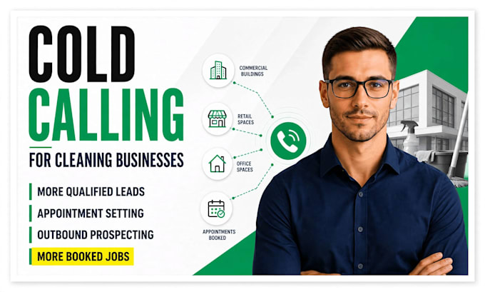 do janitorial cold calling, cold calling for janitorial cleaning business