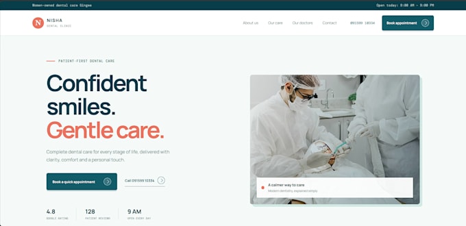 create a responsive react and mern stack website