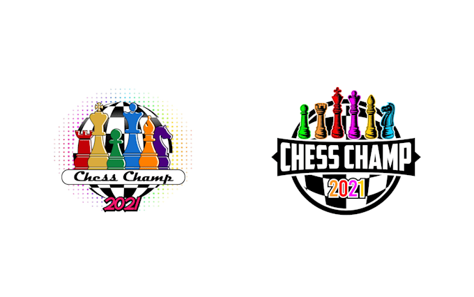 do good looking creative chess  logo with free source file