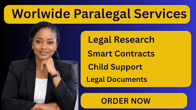 draft US legal documents as a paralegal