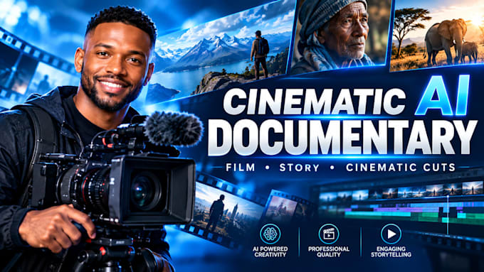 create a cinematic ai documentary video
