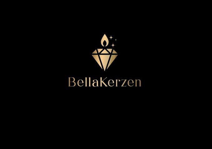 design unique candle company logo
