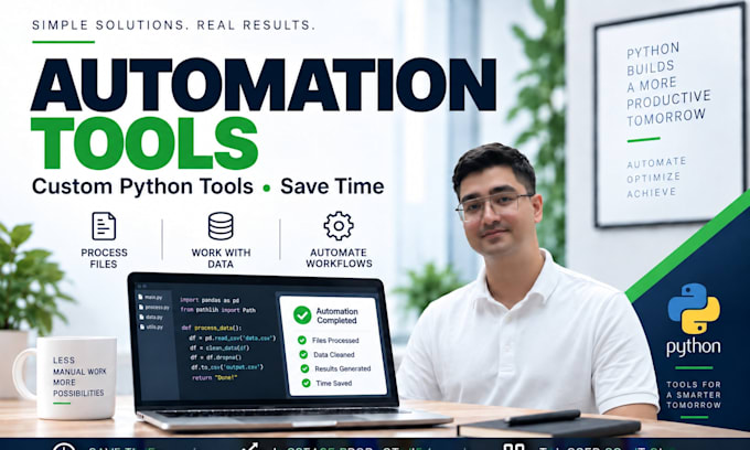 build a custom python tool to automate your workflow
