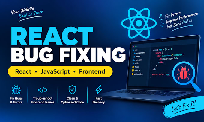fix react javascript bugs and frontend issues