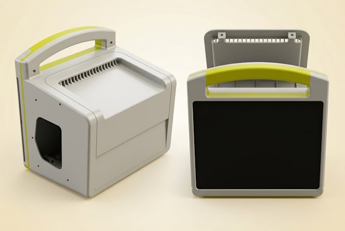 design 3d printable enclosure for pcb, camera, or electronics