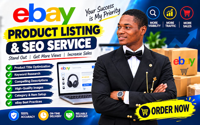 do ebay listing, ebay product listing, ebay SEO optimized, ebay lister
