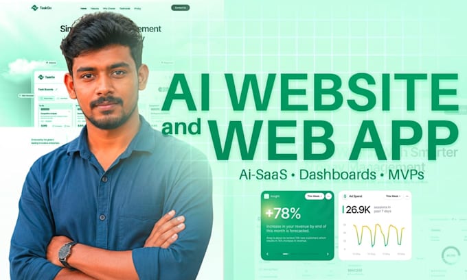 build ai saas, ai web apps, ai agents and custom ai software