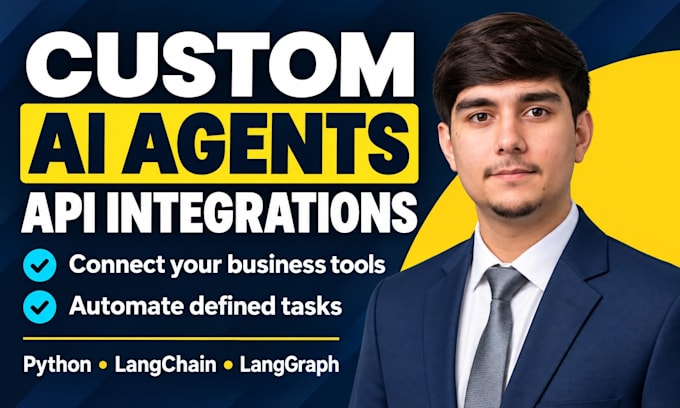 build custom ai agents with langgraph and API integrations