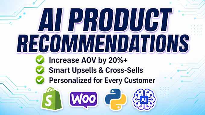 build an ai product recommendation system for shopify and woocommerce