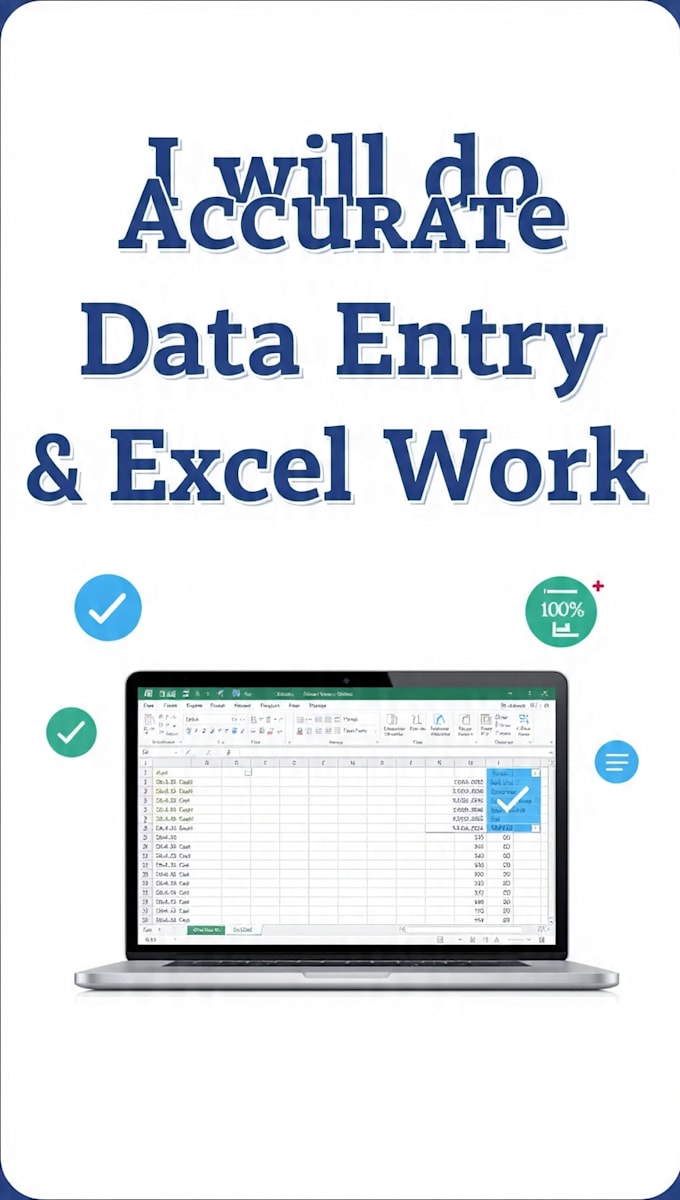 do accurate data entry,excal and copy past work