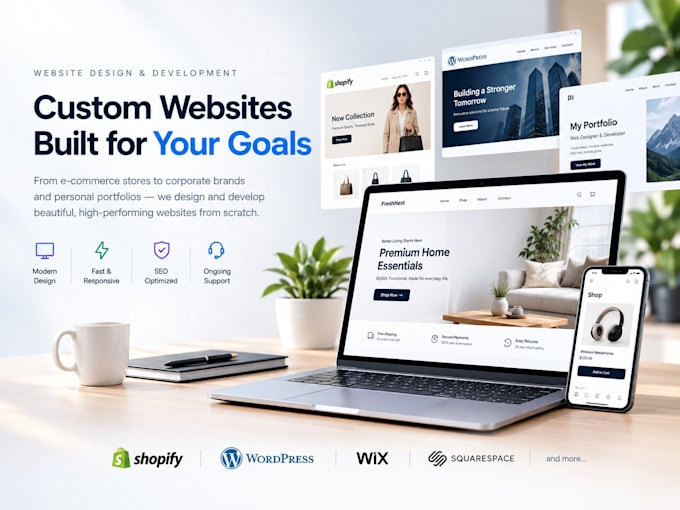 build professional high quality websites from scratch