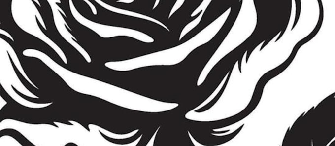 create a modern flash tattoo woodblock style