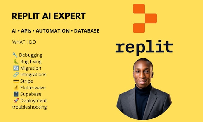 be your replit developer for ai apps,debugging,mvp,deployment,fix,as ai engineer