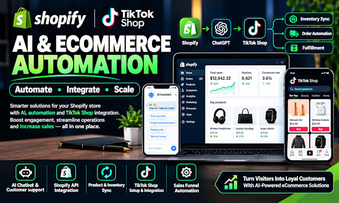 build an automated shopify dropshipping store with API and inventory sync