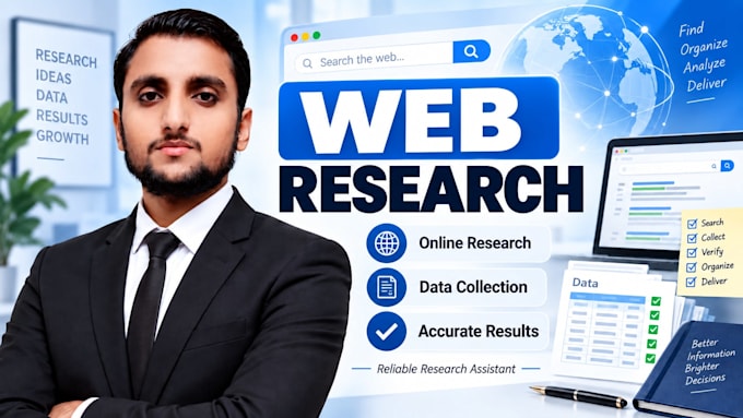 do web research and online data collection