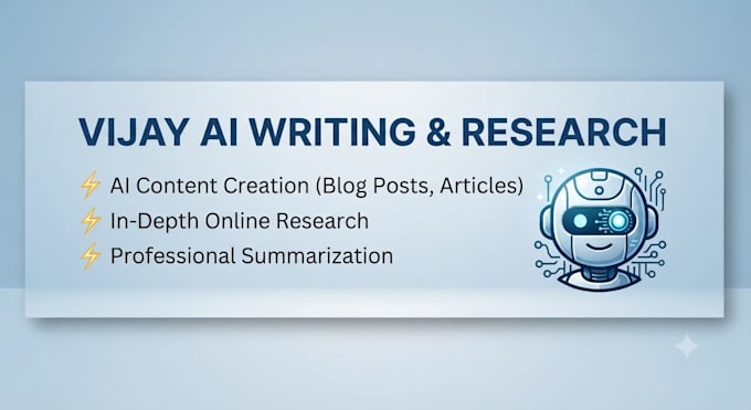 do ai content writing, research and text summarization