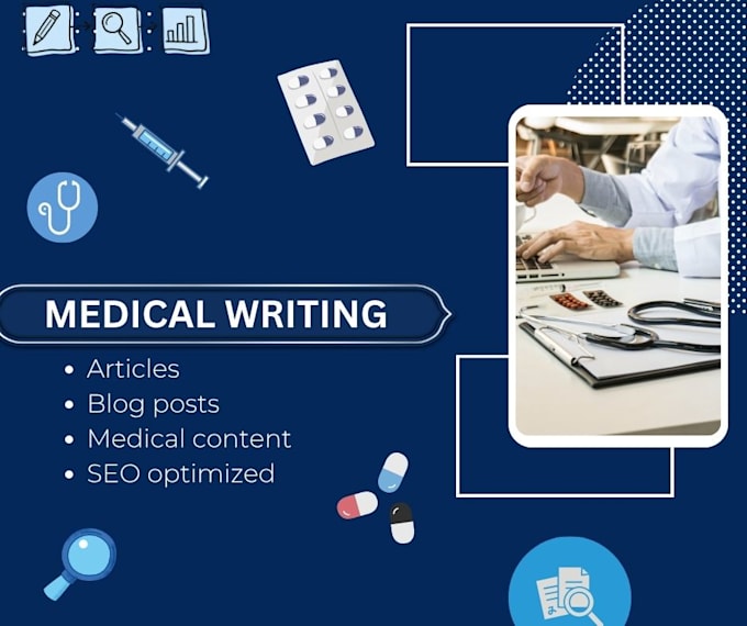 write healthcare articles and blog posts