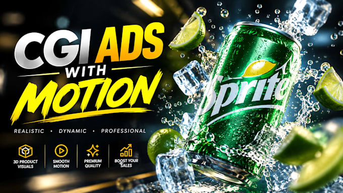 create a high converting 10 sec cgi product ad for social media