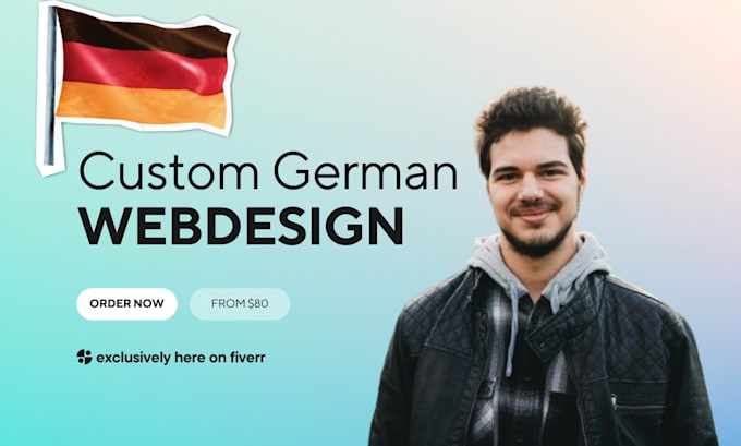 design a professional german wordpress website with elementor