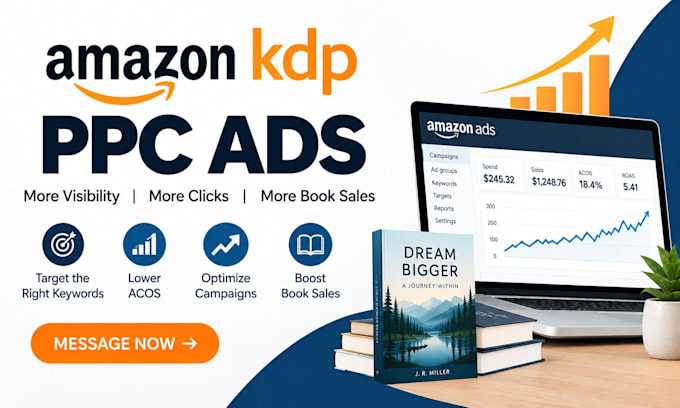 run profitable amazon KDP ads and book marketing campaigns