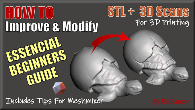 fix, repair and modify stl files for 3d printing