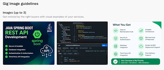 java spring boot rest API development