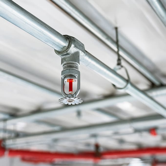 do fire sprinkler system layout design with calculation