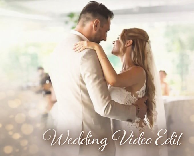 be your cinematic wedding video editor for wedding editing