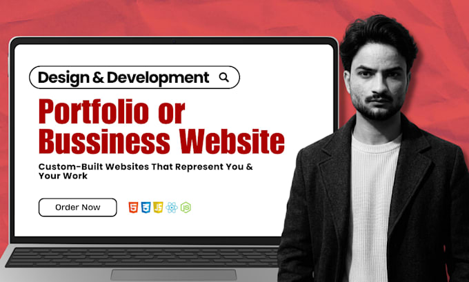 build custom portfolio and websites for your business