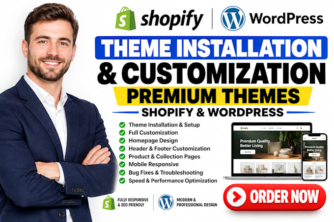 do shopify wordpress premium theme installation shopify theme customization