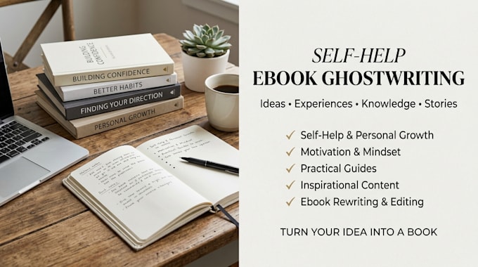 ghost write self help ebooks