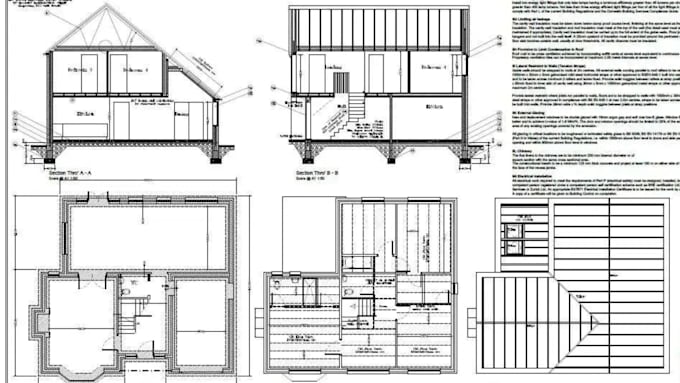 create UK building control drawings for residential projects