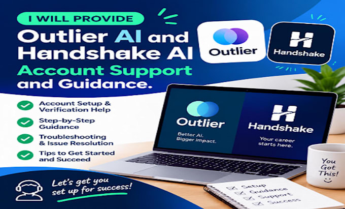 provide outlier ai and handshake ai profile and task support
