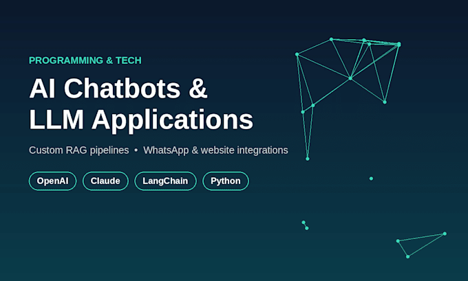 develop custom ai chatbots and llm applications