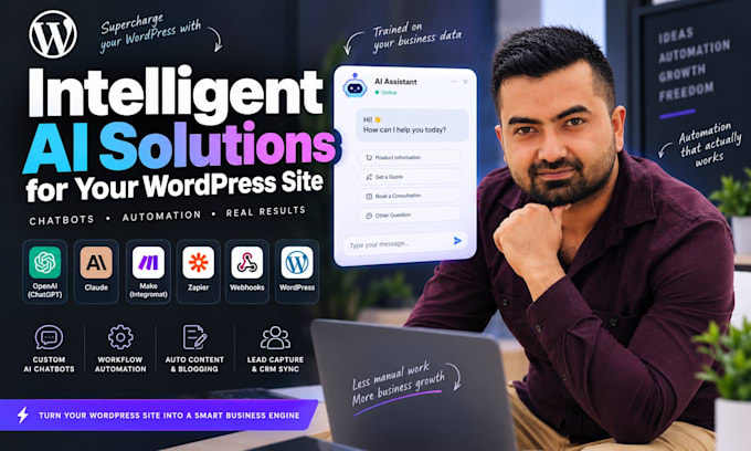 integrate ai chatbots and openai automations into your wordpress site