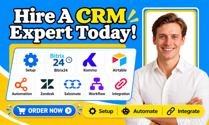 setup bitrix24 kommo airtable automation zendesk salesmate workflow integration