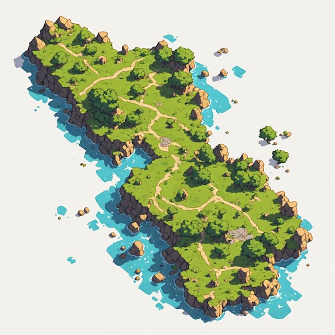 do isometric event map vector festival maps 3d illustrations